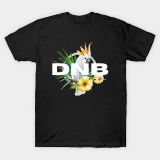 DNB -  Tropical Cockatoo Bass Bird T-Shirt